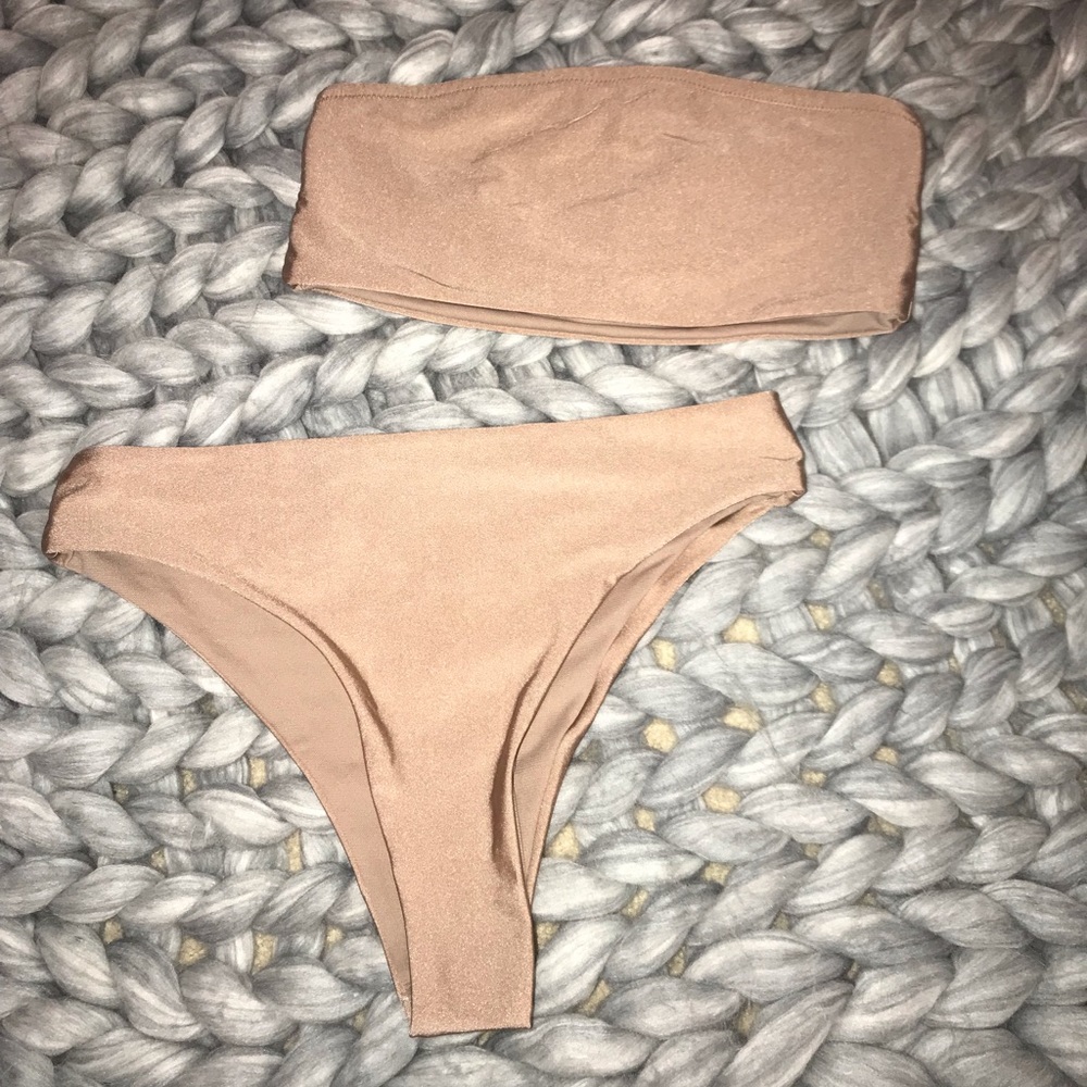 Fayt the Label Strapless Bikini